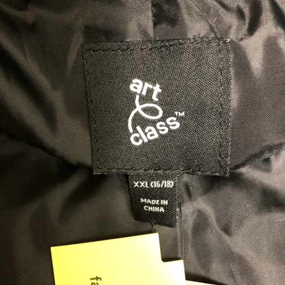 Black Long Faux Fur Coat - Picture 2 of 7